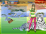 Tiger Girl Ɗress Up